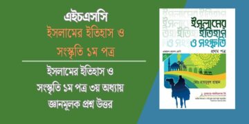 ইসলামের ইতিহাস ও সংস্কৃতি ১ম পত্র ৩য় অধ্যায় জ্ঞানমূলক প্রশ্ন উত্তর